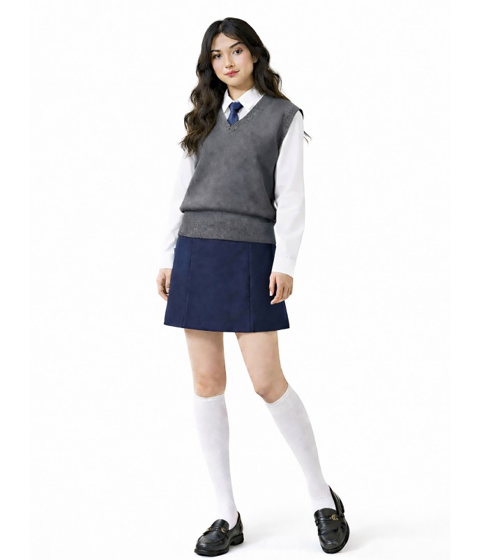 Γιλέκο φούτερ χ.χ. γκρι Παρέλασης