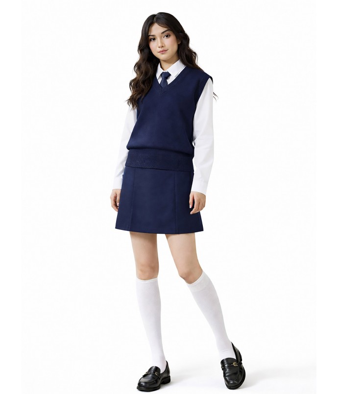 Γιλέκο φούτερ χ.χ. μπλε Παρέλασης