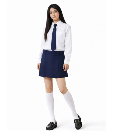 Φούστα μπλε πιέτες Παρέλασης