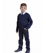 Πουλόβερ πλεκτό μπλε Παρέλασης