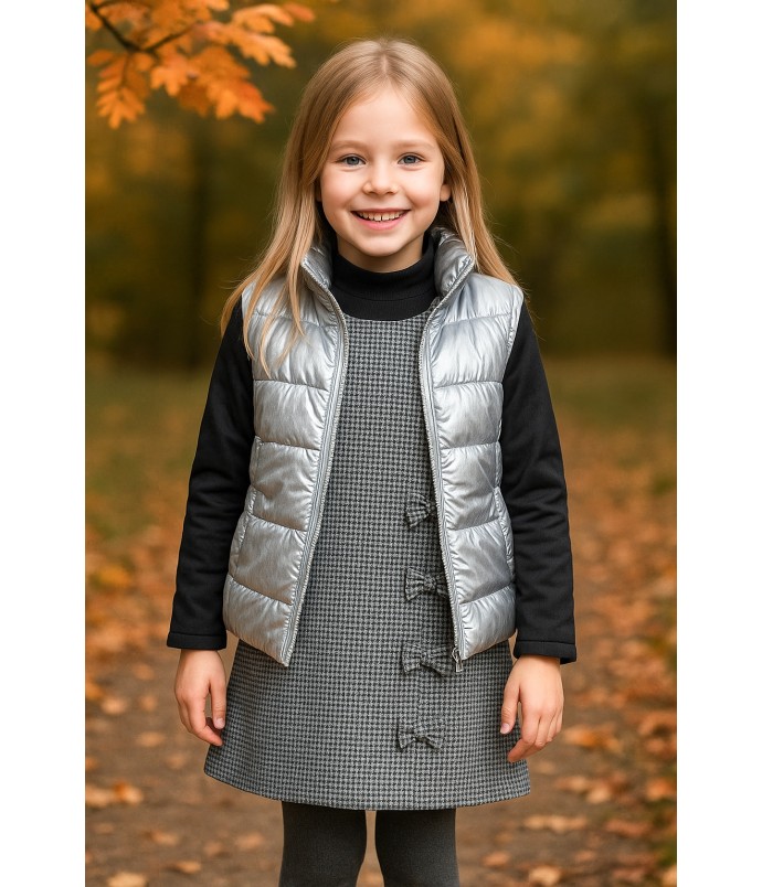 Σετ Γιλέκο με Φόρεμα και μπλούζα Xmas Look