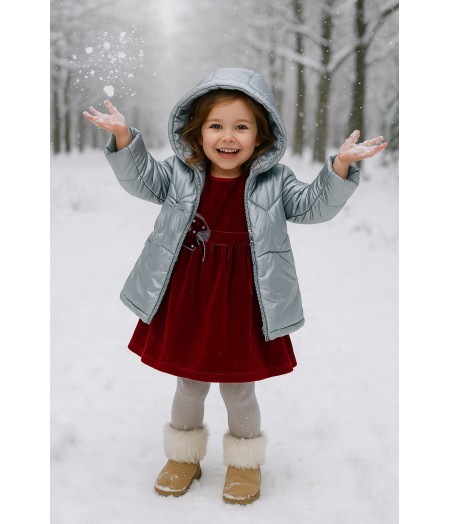 Σετ Μπουφάν με Φόρεμα Xmas Look