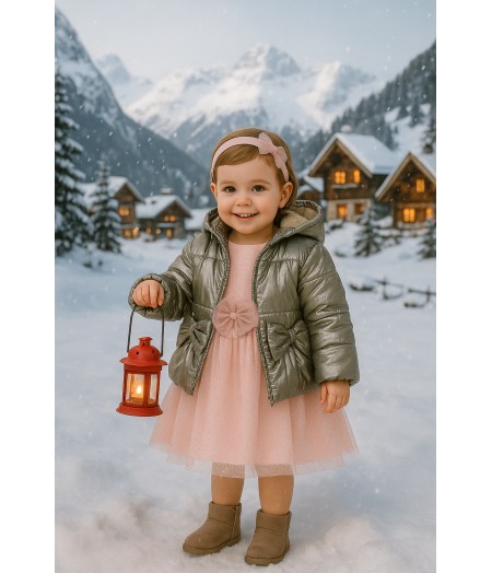 Σετ Μπουφάν με Φόρεμα Xmas Look