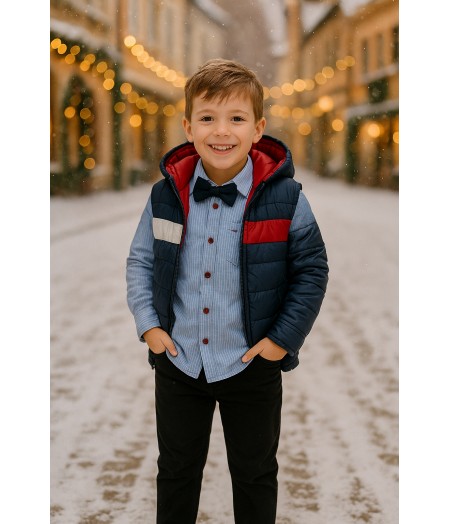 Σετ Γιλέκο με παντελόνι και πουκάμισο Xmas Look