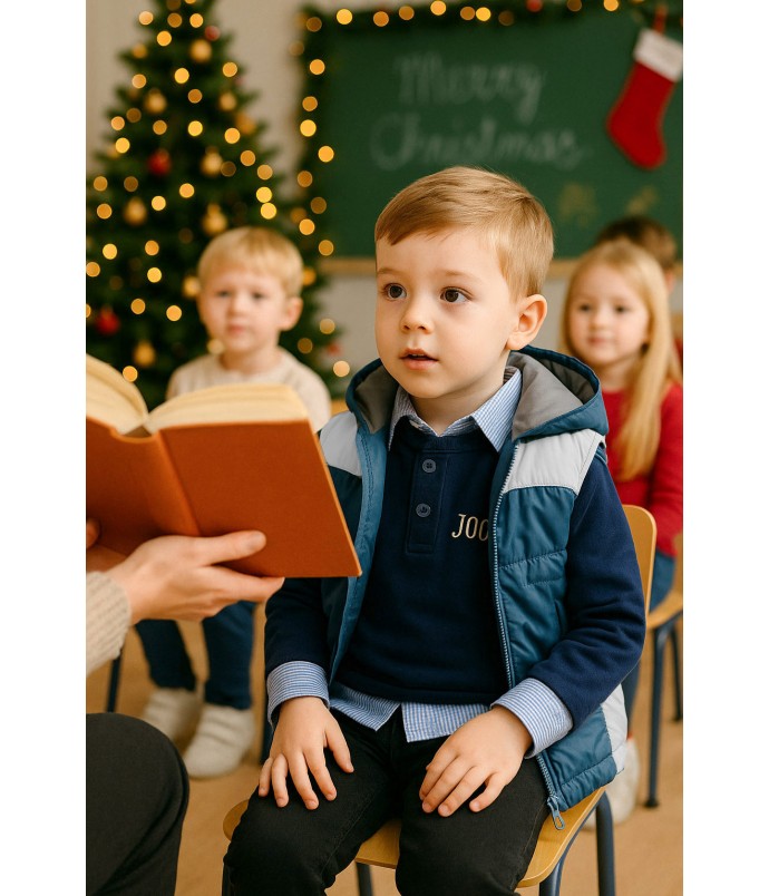 Σετ Γιλέκο με παντελόνι και μπλούζα Xmas Look