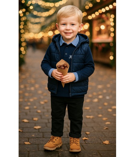 Σετ Γιλέκο με παντελόνι και μπλούζα Xmas Look