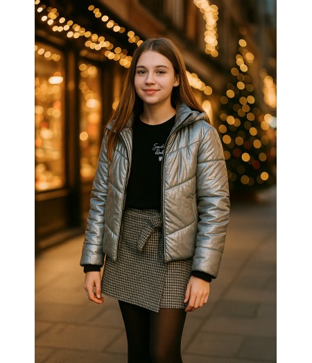 Σετ Μπουφάν με μπλούζα και ζιπ κιλότ Xmas Look