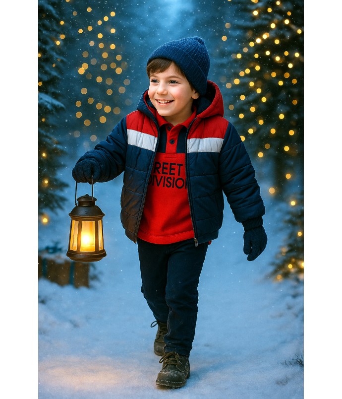 Σετ Μπουφάν με παντελόνι και μπλούζα Xmas Look