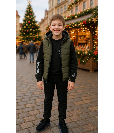 Σετ Γιλέκο με παντελόνι και μπλούζα Xmas Look