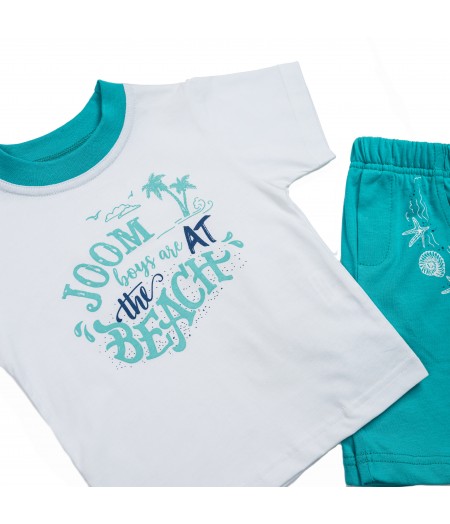 Παιδικό σετ μπλούζα κοντό μανίκι με σορτς  Joom ΣΔ