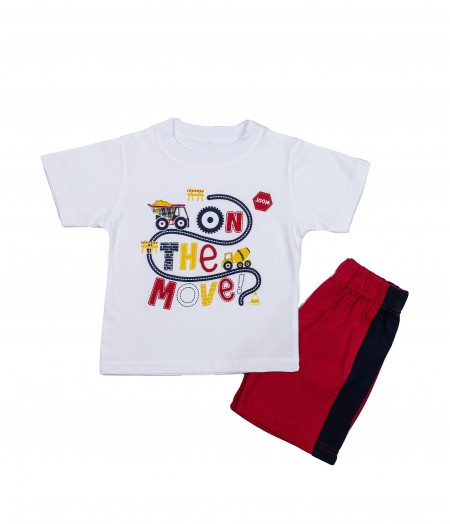 Παιδικό σετ μπλούζα κοντό μανίκι με σορτς  Joom ΣΦ