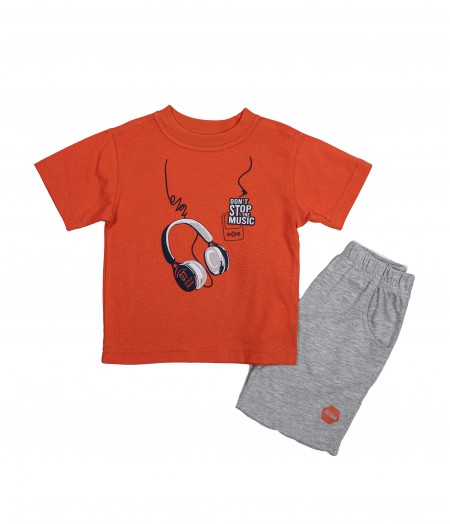 Παιδικό σετ μπλούζα κοντό μανίκι με σορτς  Joom ΣΘ