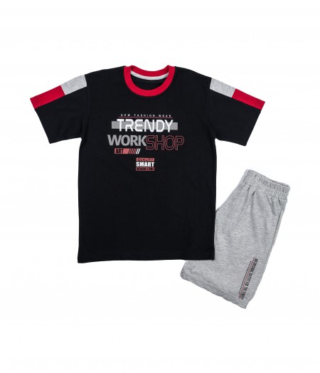 Children's set Blouse short sleeve with shorts Smart