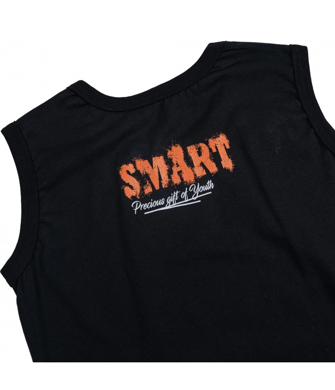 Παιδικό σετ μπλούζα αμάνικη με σορτς Smart ΑΩ