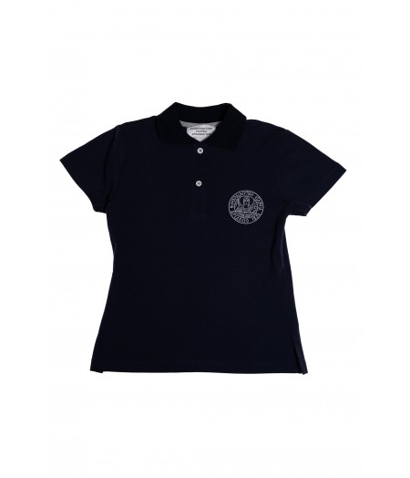 Arsakeio Girl Blouse Polo s.s.Blue