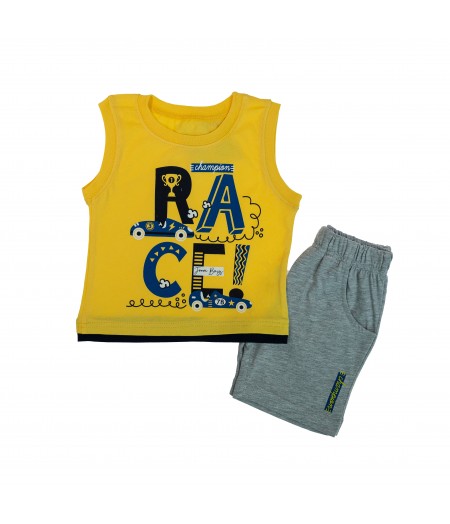 Παιδικό σετ μπλούζα αμάνικη με σορτς  Joom ΤΔ