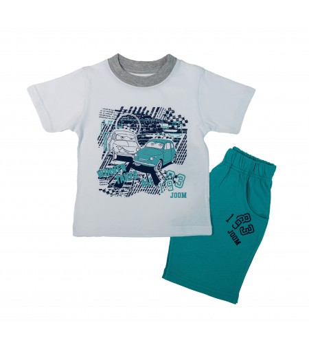 Παιδικό σετ μπλούζα κοντό μανίκι με σορτς  Joom ΣΧ