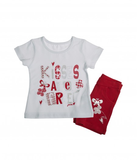 Σετ μπλούζα κ.μ. με σορτς  Joom