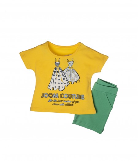 Σετ μπλούζα κ.μ. με σορτς  Joom