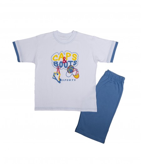 Πιζάμα βαμβακερή κ.μ. Smart