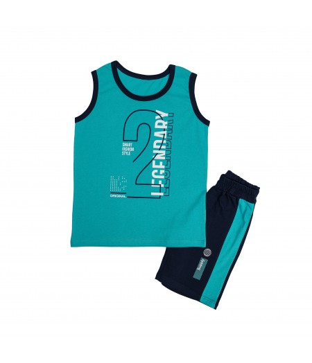 Children's set Blouse sleeveless with shorts Smart